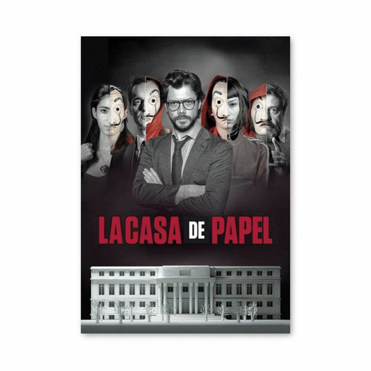 Poster La Casa de Papel Braquage