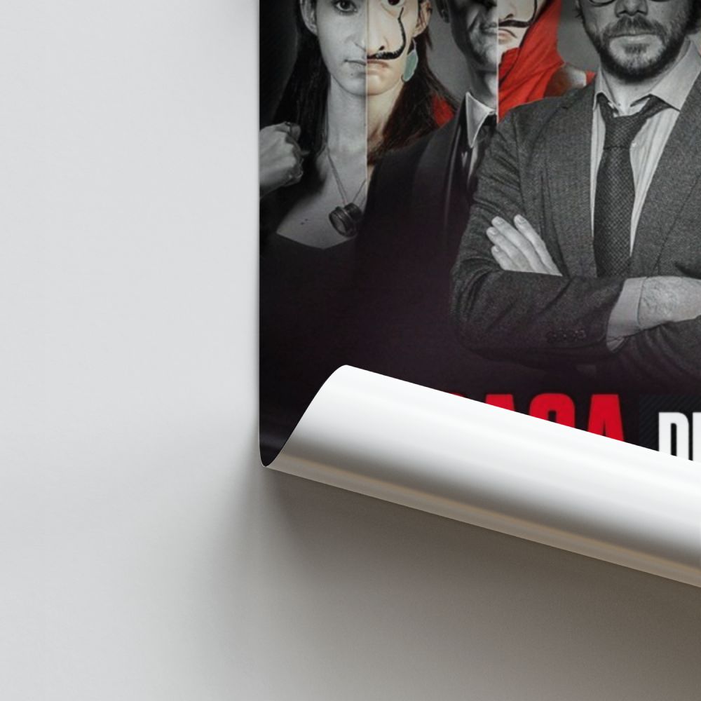 Poster La Casa de Papel Braquage