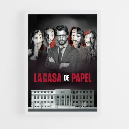 Poster La Casa de Papel Braquage