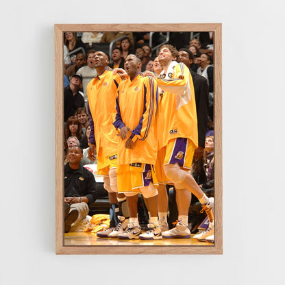 lakers-1 cadre Bois clair