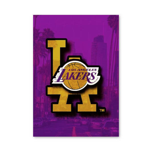 Poster Logo Lakers