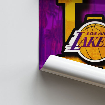 Poster Logo Lakers