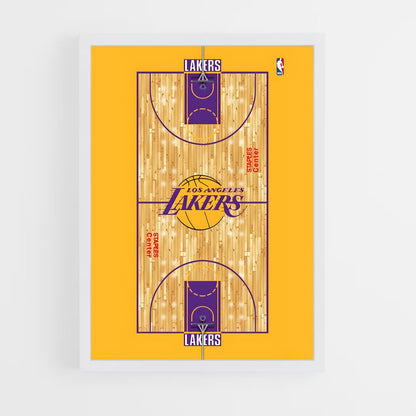 lakers-3 cadre Blanc