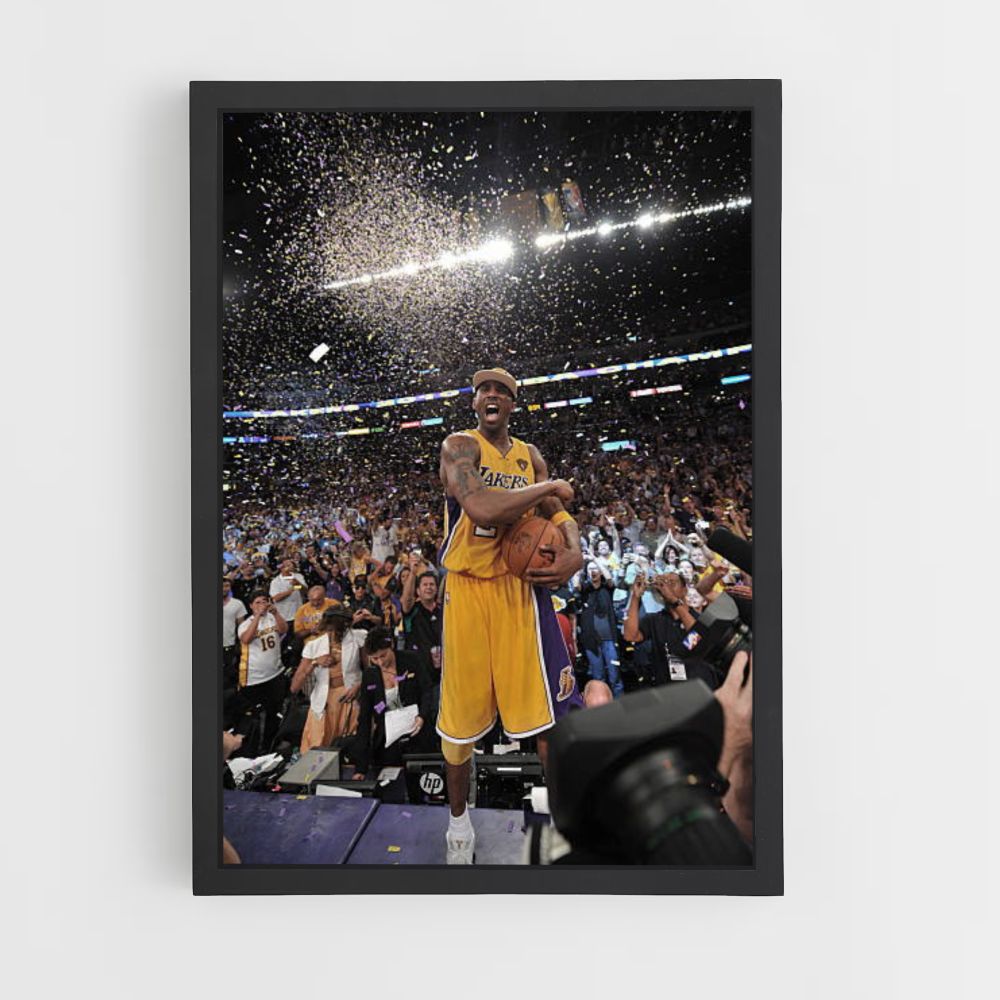 Poster Lakers Victoire