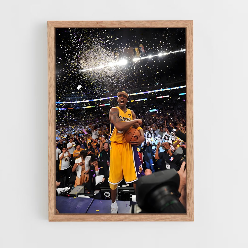 lakers-4 cadre Bois clair