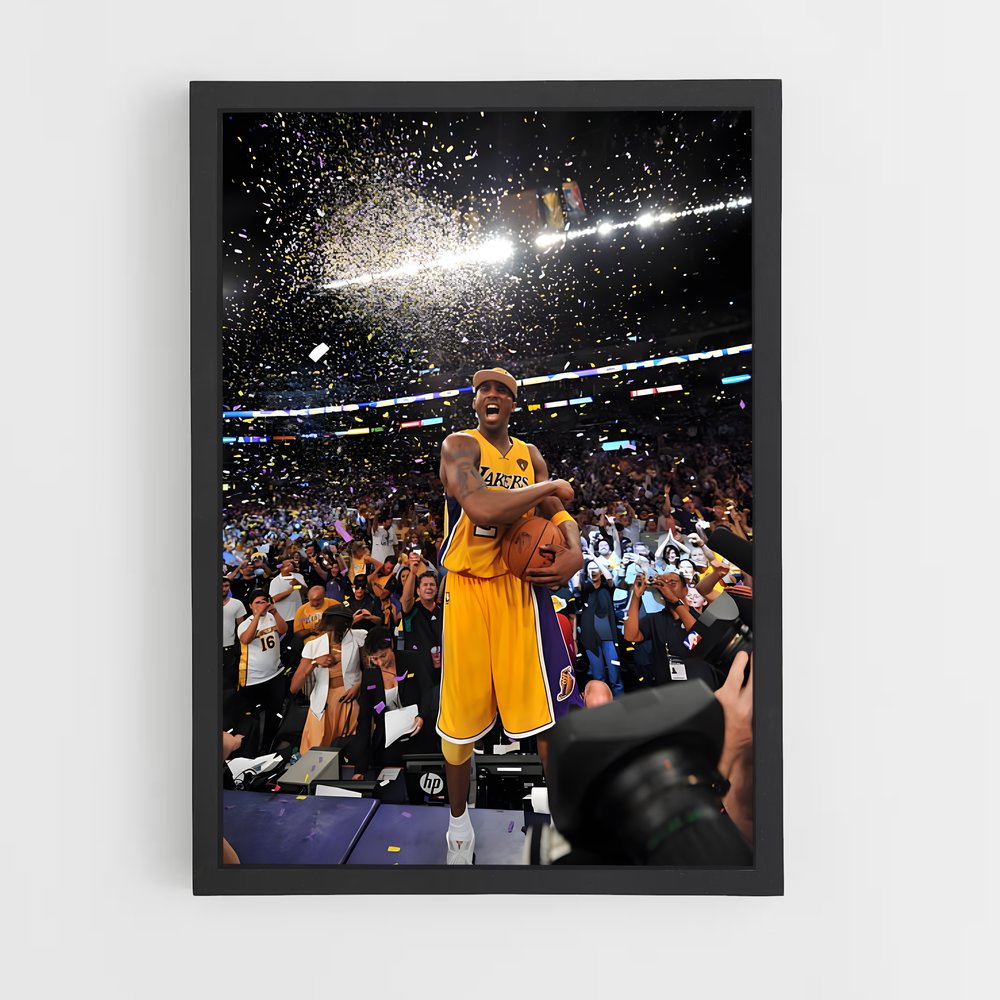 lakers-4 cadre Noir