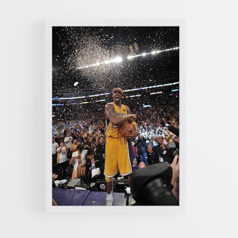 Poster Lakers Victoire