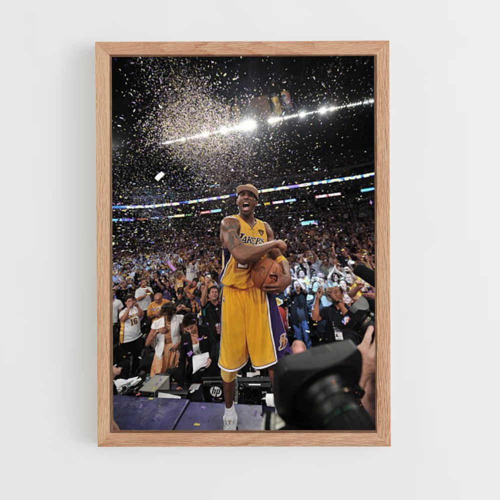 Poster Lakers Victoire