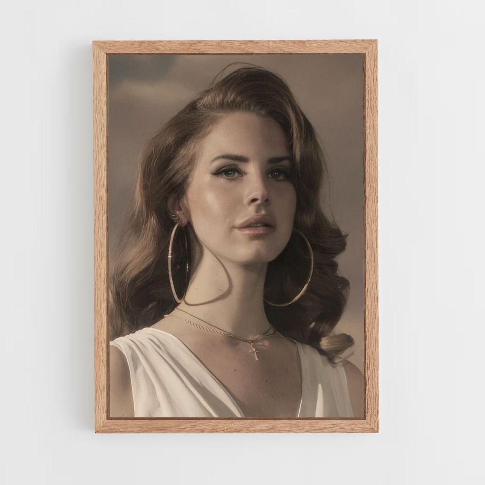 Poster Lana Del Ray Portrait