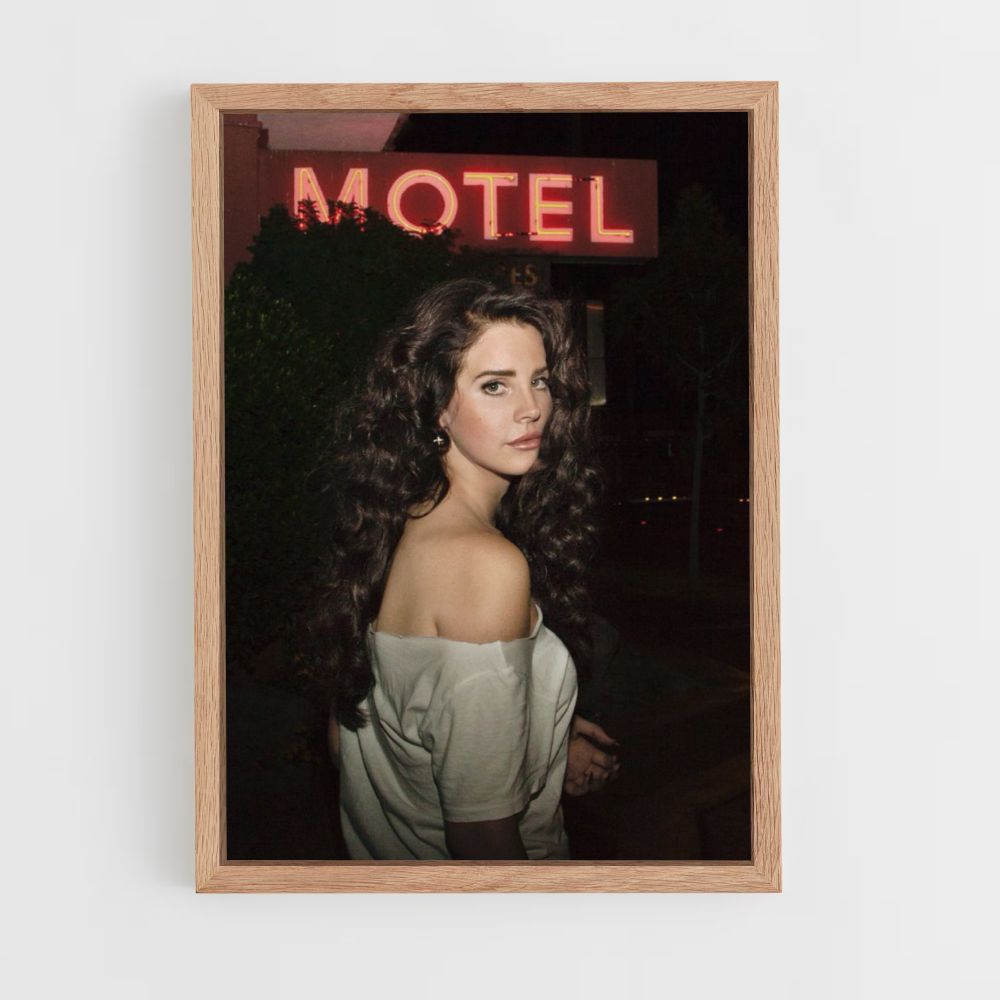 Poster Lana Del Ray Motel