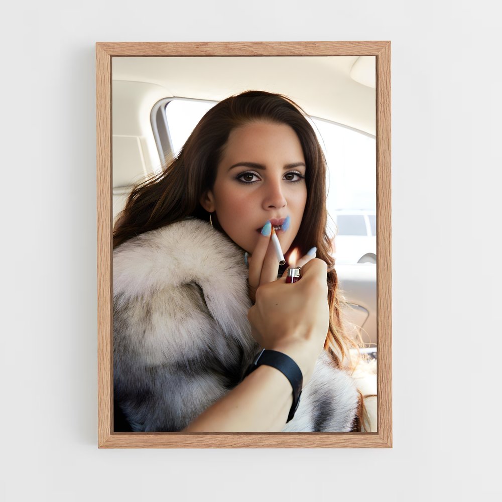 lana-del-ray-7 cadre Bois clair