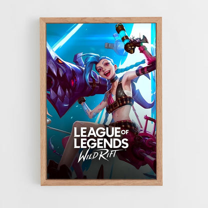 league-of-legends-2 cadre Bois clair