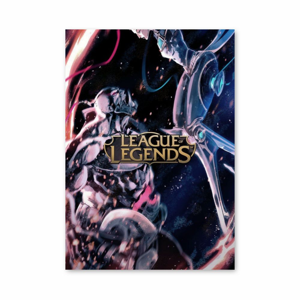 Poster League of Legends Espace