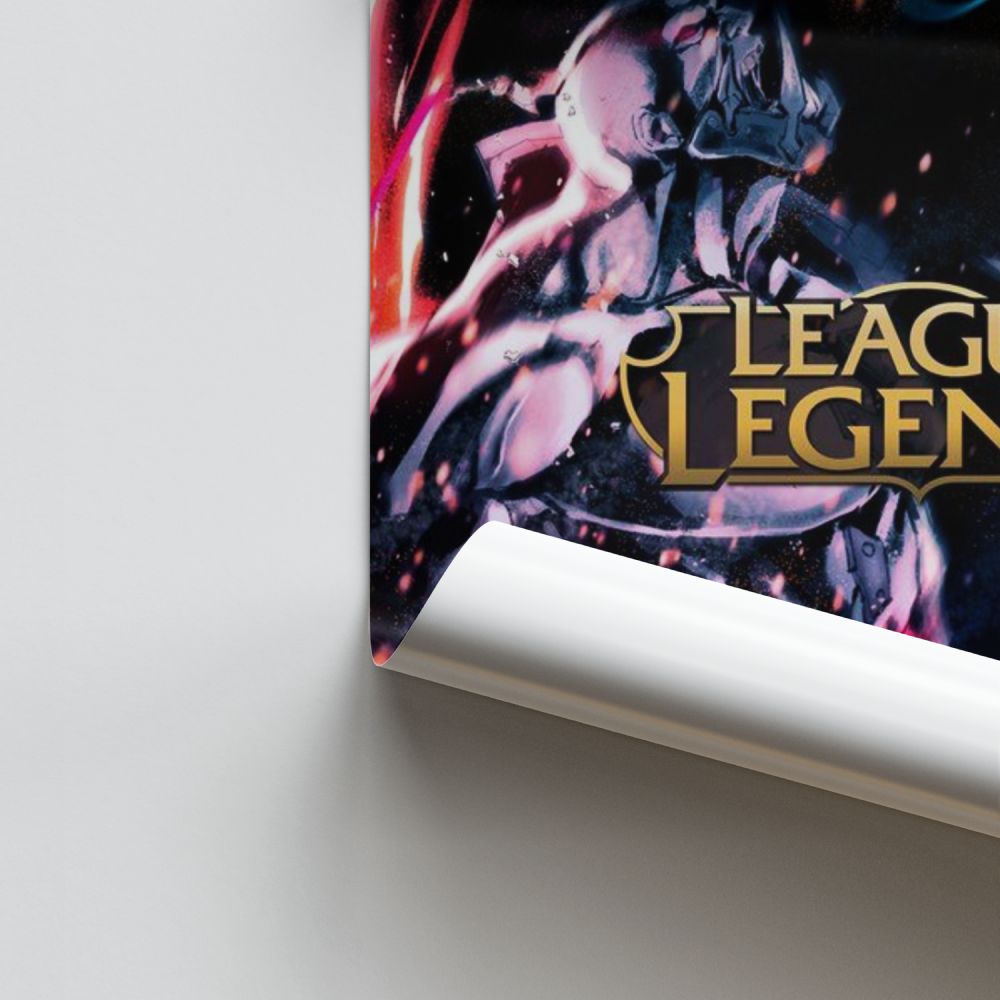 Poster League of Legends Espace