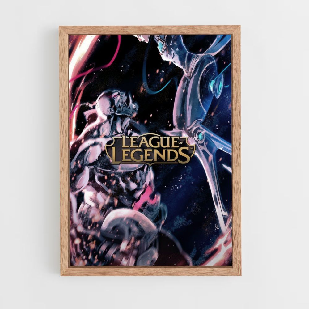 Poster League of Legends Espace