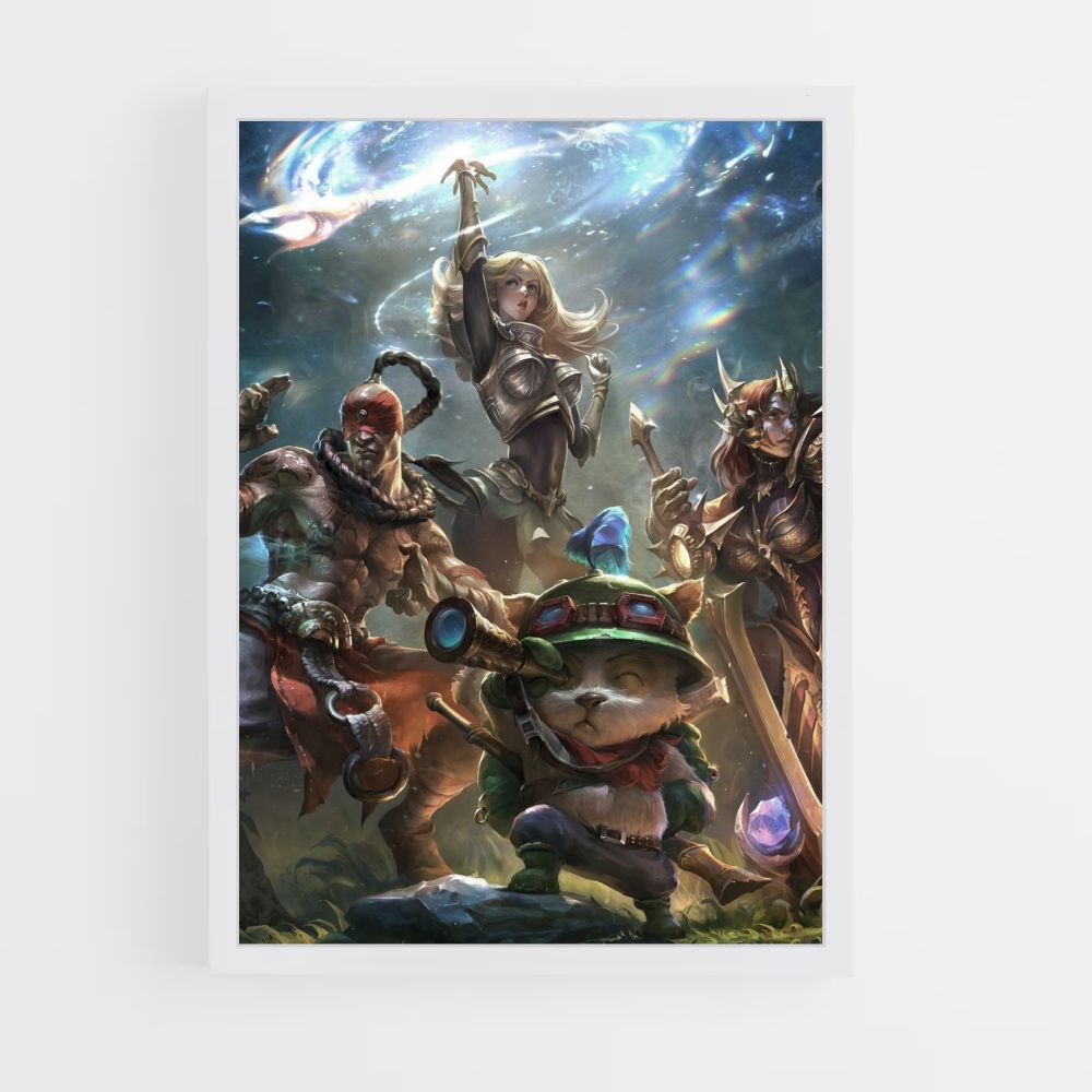 Poster Mid League of Legends