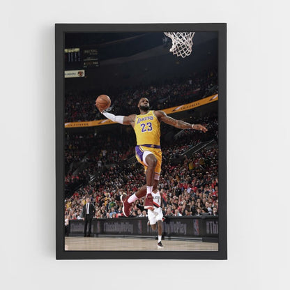 Poster Lebron James Dunk