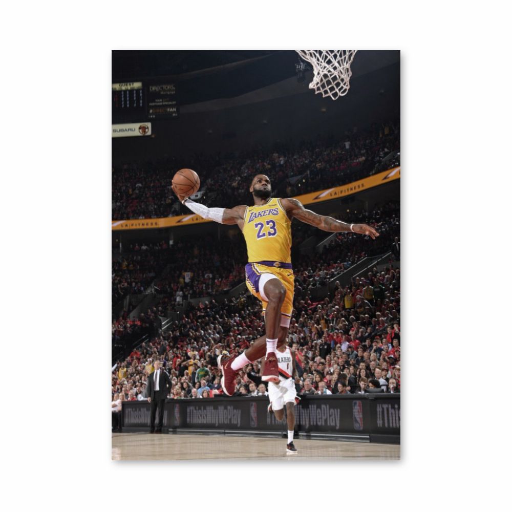 Poster Lebron James Dunk