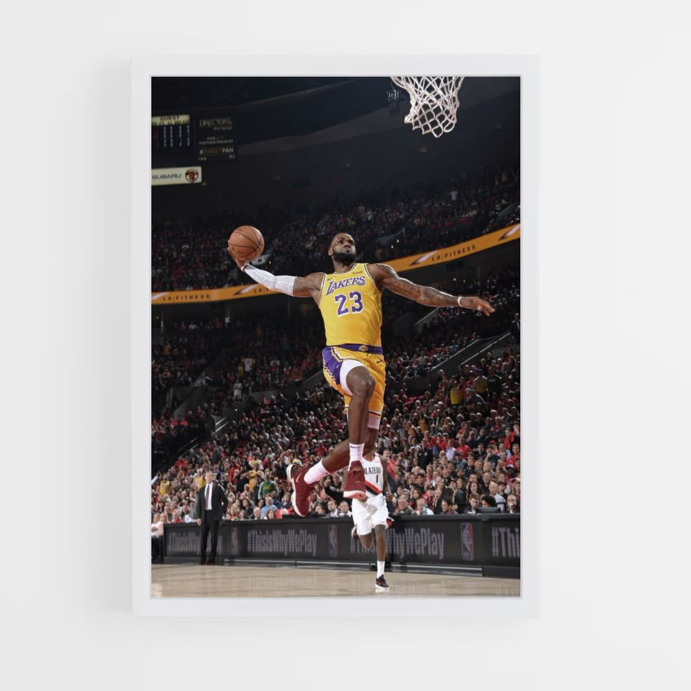 Poster Lebron James Dunk