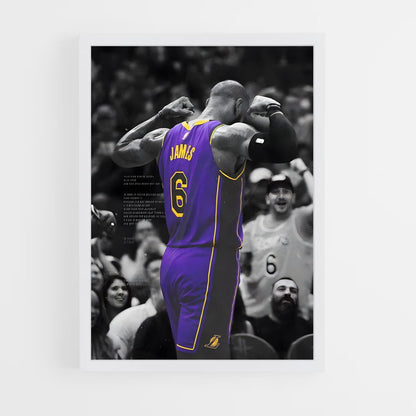 lebron-james-3 cadre Blanc