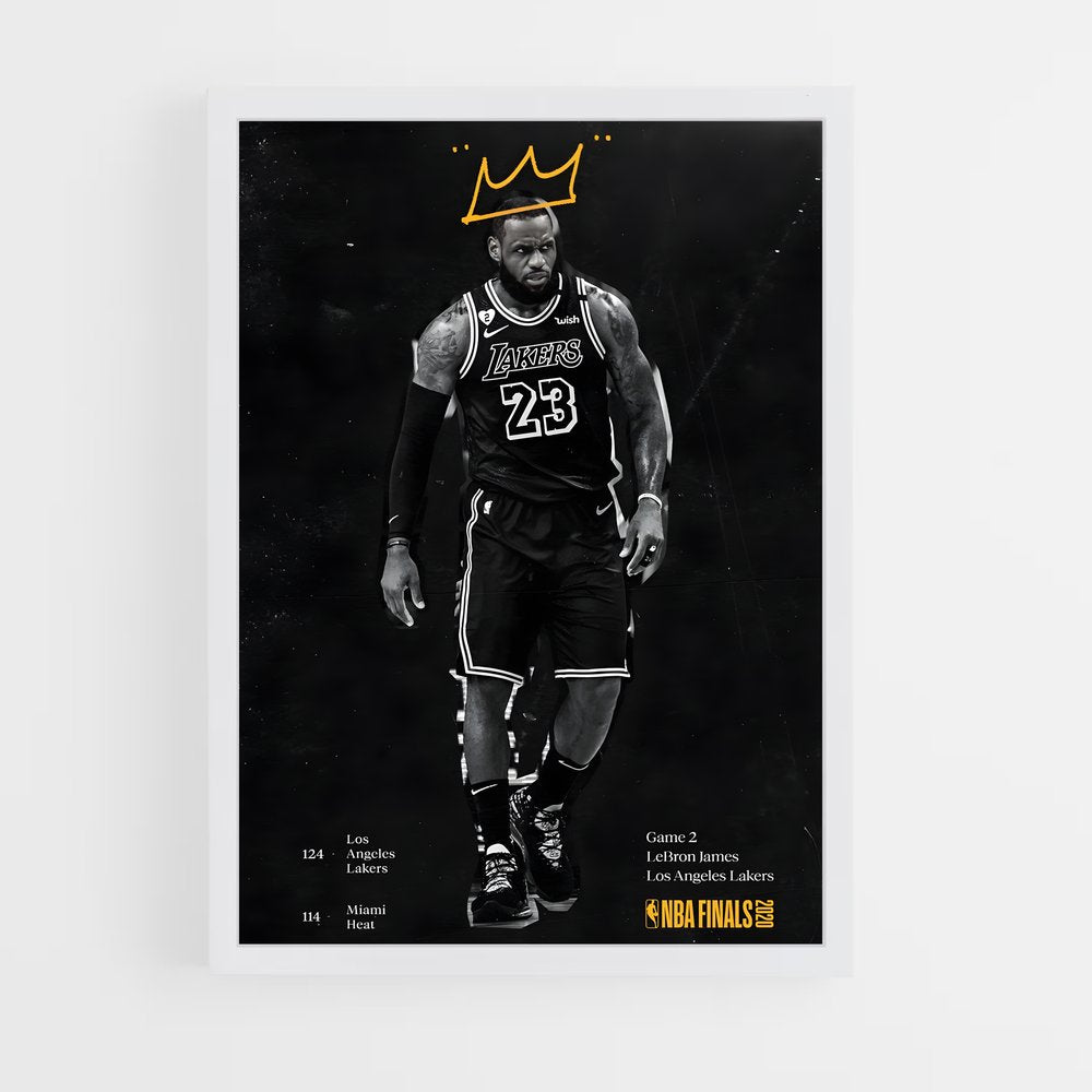 lebron-james-5 cadre Blanc