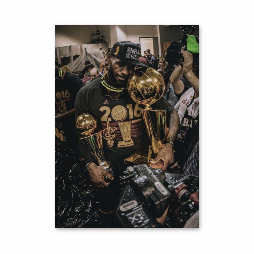 Poster Lebron James Champion