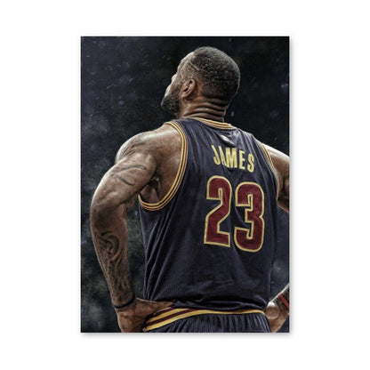 Poster Lebron James 23