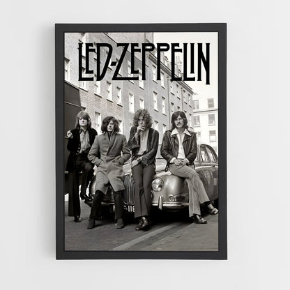 led-zeppelin-9 cadre Noir