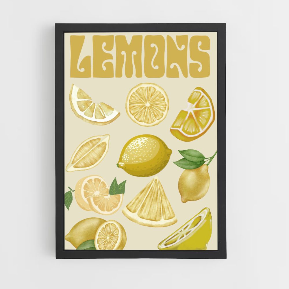 Affiche Lemons