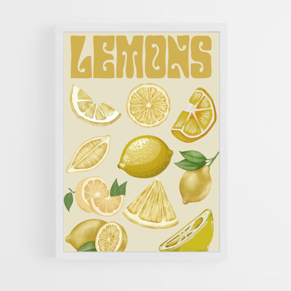 Affiche Lemons