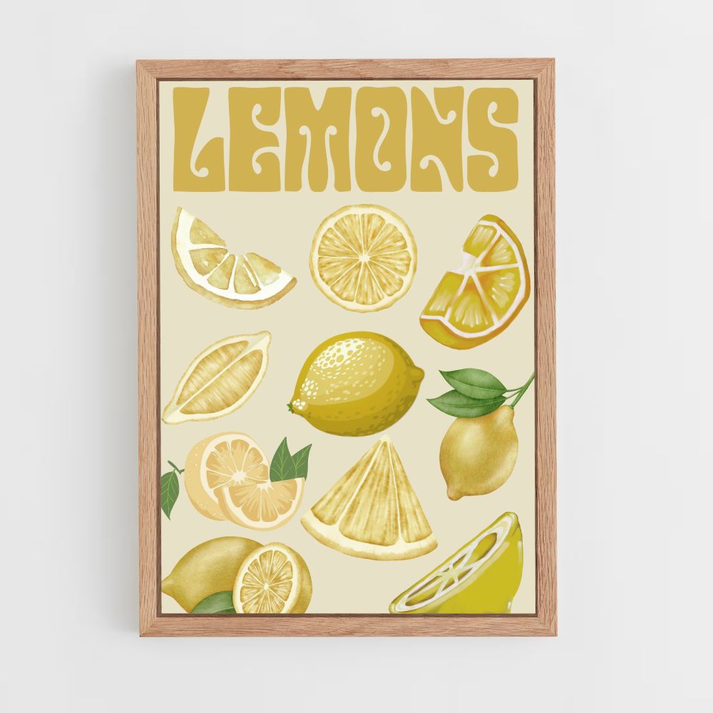 Affiche Lemons