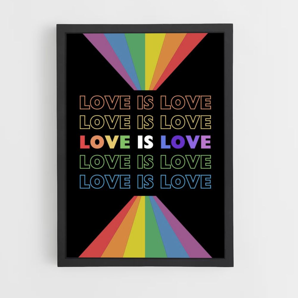 Poster Love is Love