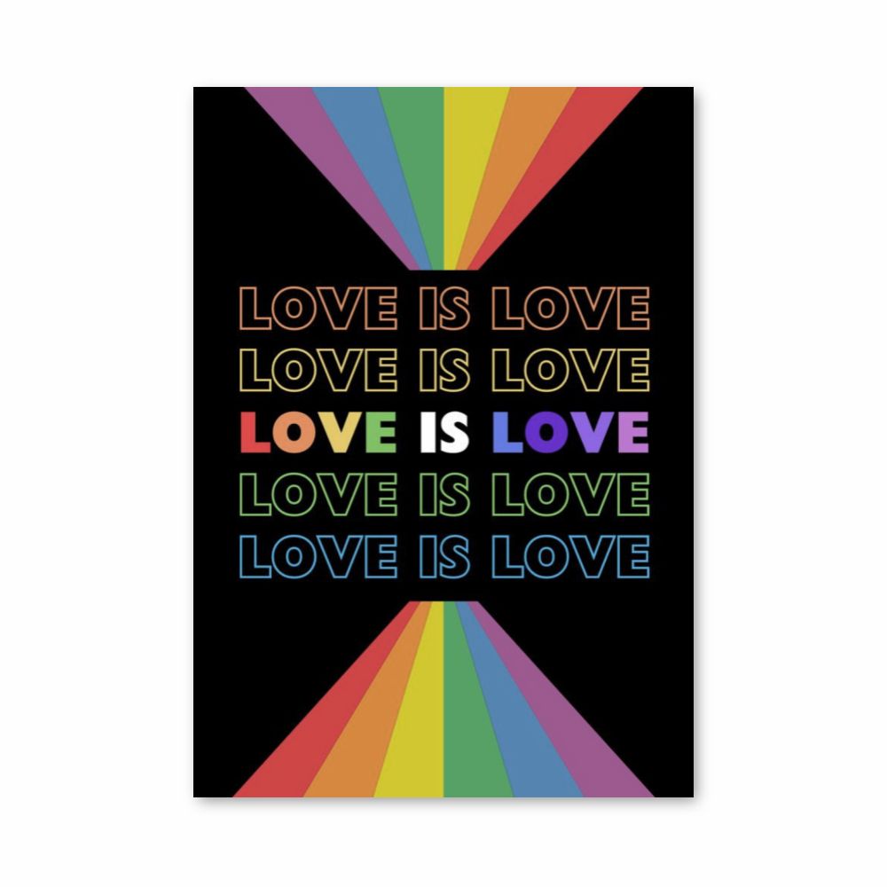 Poster Love is Love