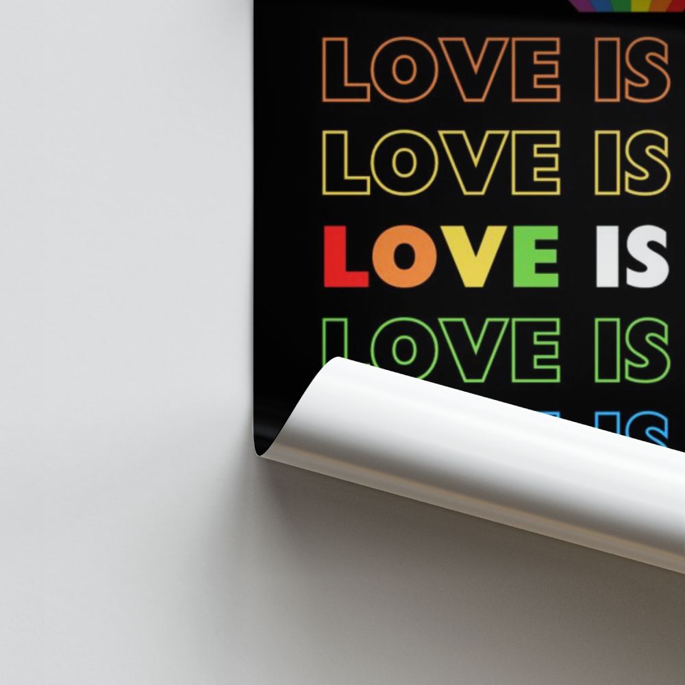 Poster Love is Love