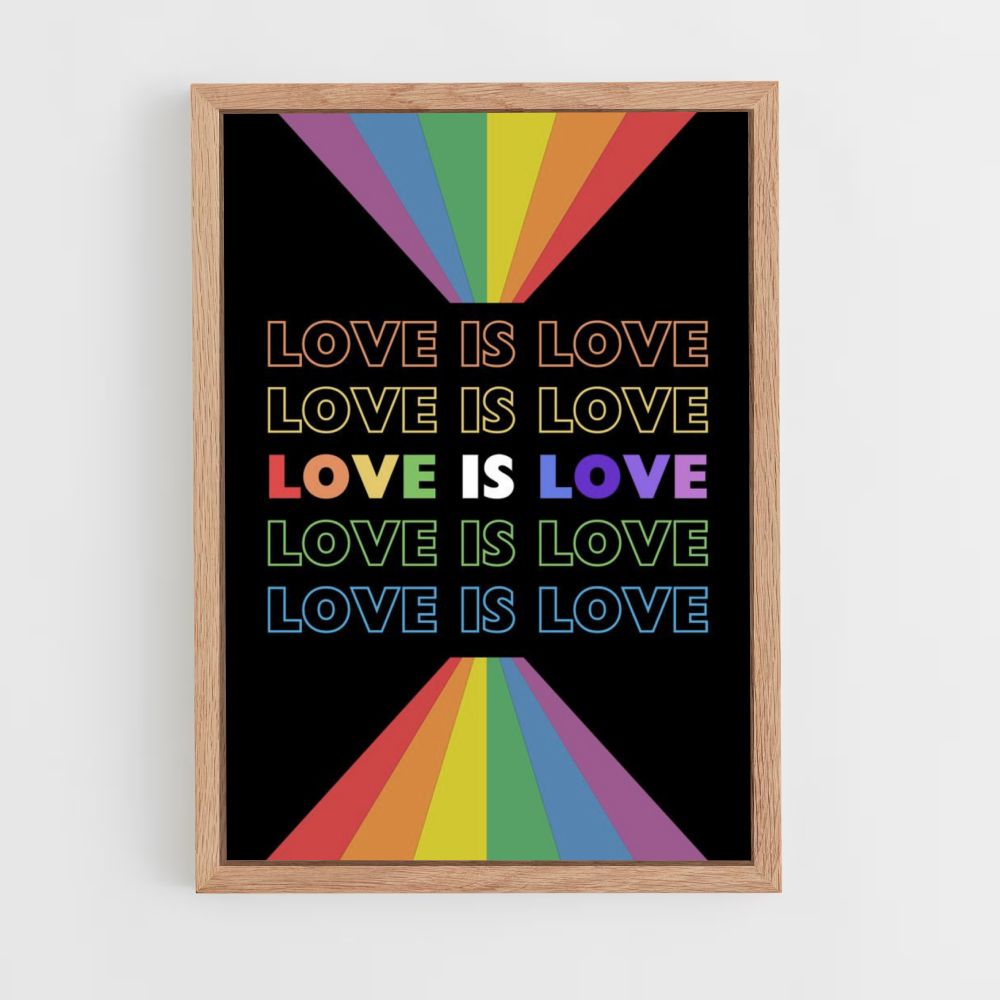 Poster Love is Love