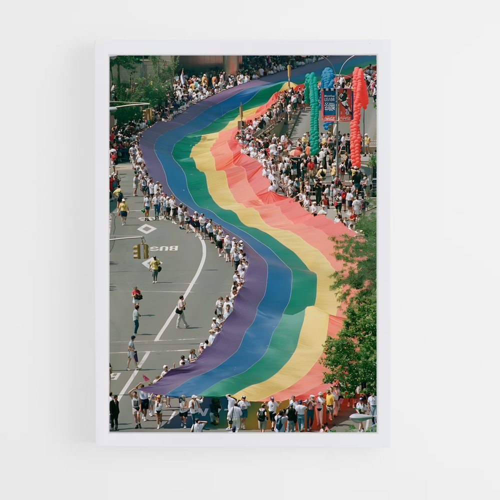 lgbt-8 cadre Blanc