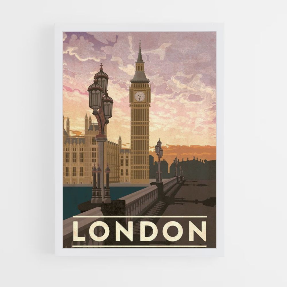 Affiche Londres