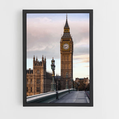 Poster Londres Horloge