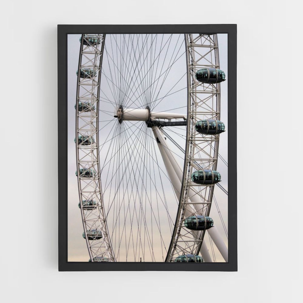 Poster Londres Grande Roue