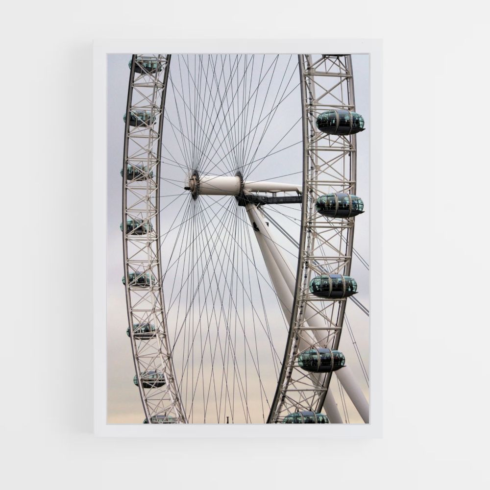 Poster Londres Grande Roue