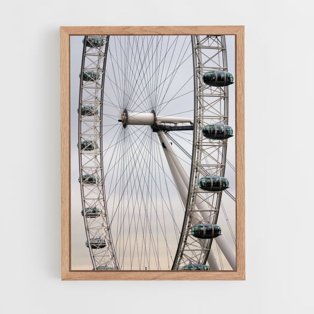 Poster Londres Grande Roue