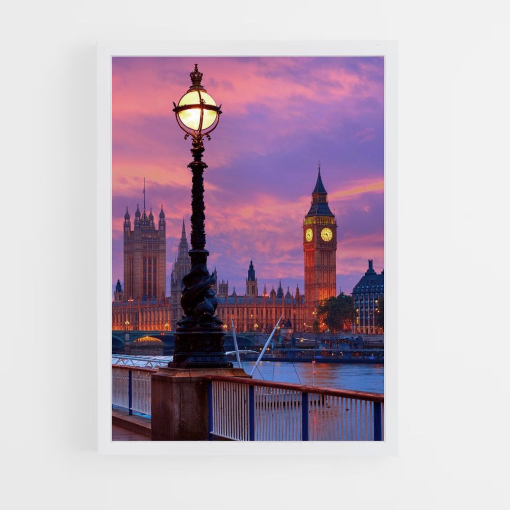 Poster Londres Aesthetic