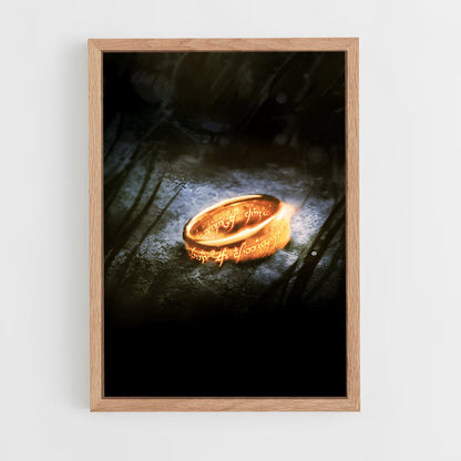 lord-of-the-ring-1 cadre Bois clair