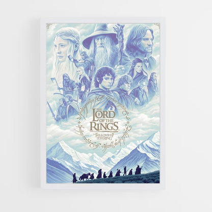 lord-of-the-ring-15 cadre Blanc