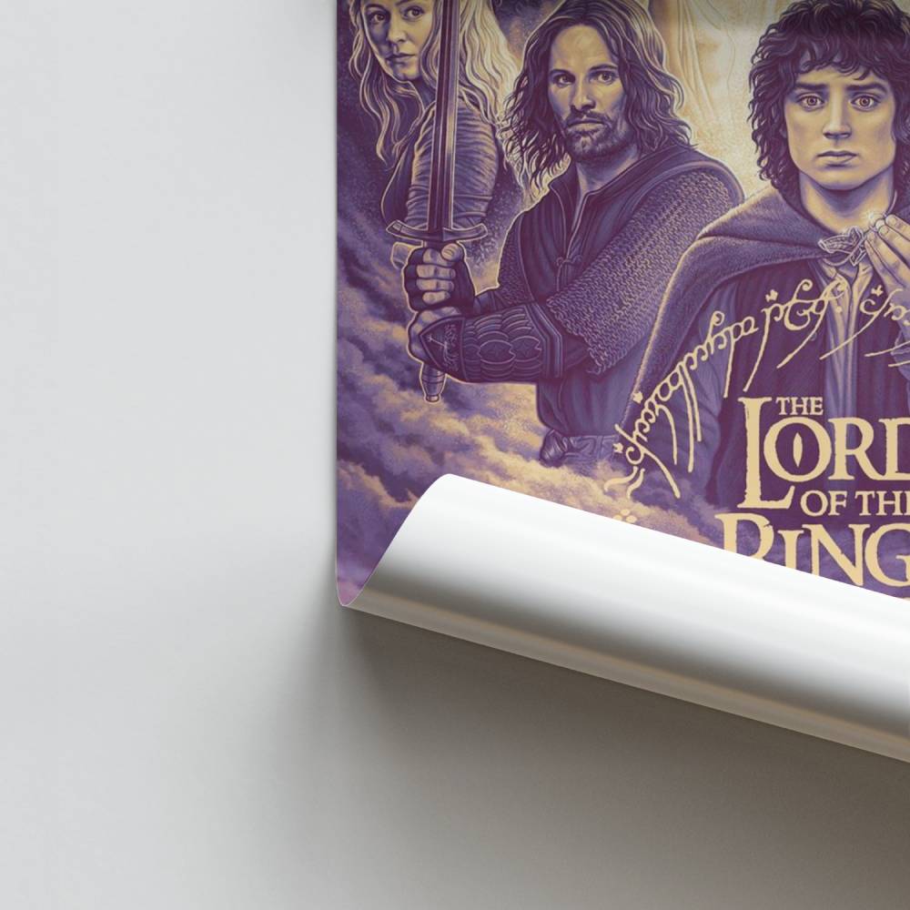 Poster LOTR Violet