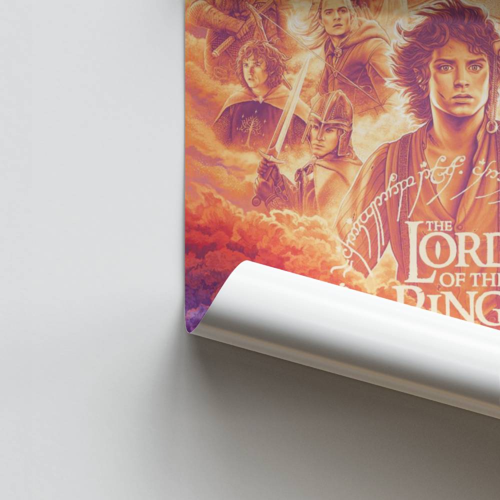 Poster LOTR Orange