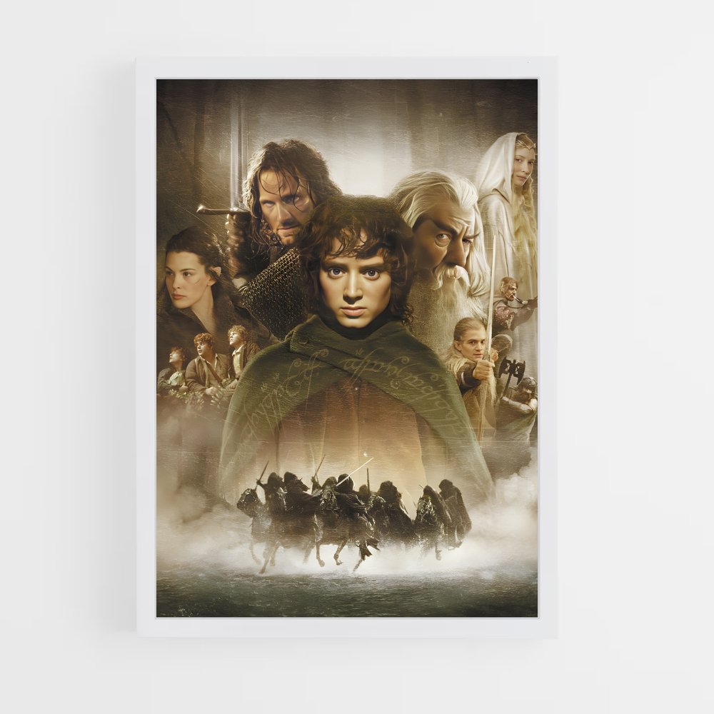 lord-of-the-ring-2 cadre Blanc