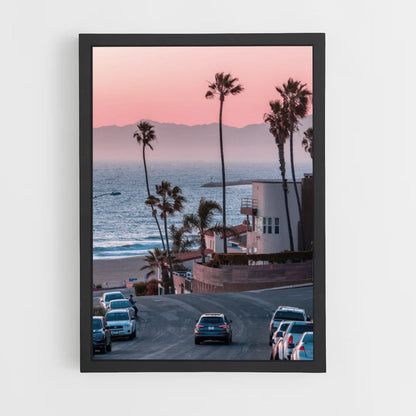 Poster Plage Los Angeles