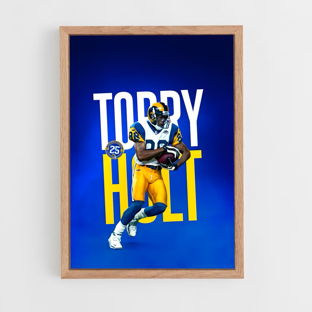los-angeles-rams-4 cadre Bois clair