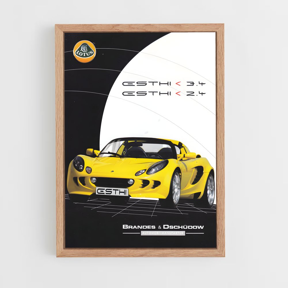 lotus-6 cadre Bois clair